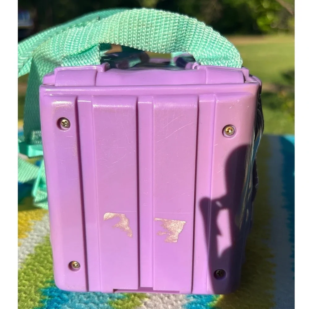Backpack Club Stylin Salon Galoob toys 1997 vintage Kids Playset only‎